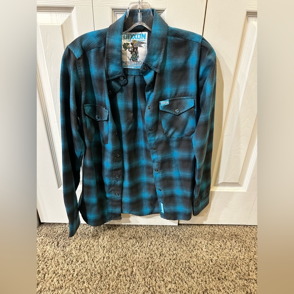Dixxon The Pacifica Women’s Flannel EUC - Picture 2 of 2